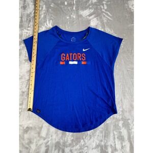 Nike Dri-FIT Gators University of Florida T-Shirt Women's Medium Blue